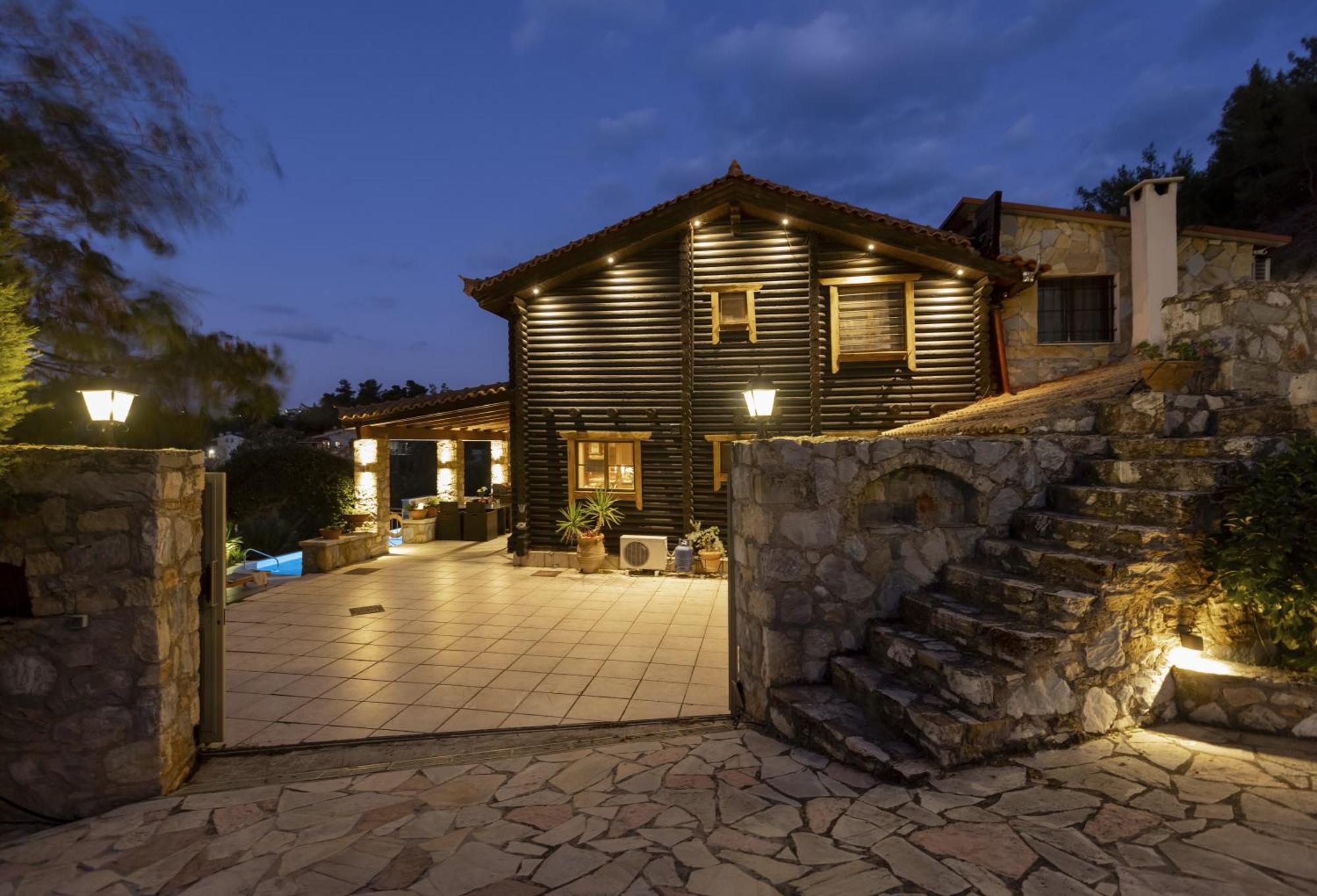 Villa Marrone Splendid Seaview Markopoulon Oropou Exterior foto