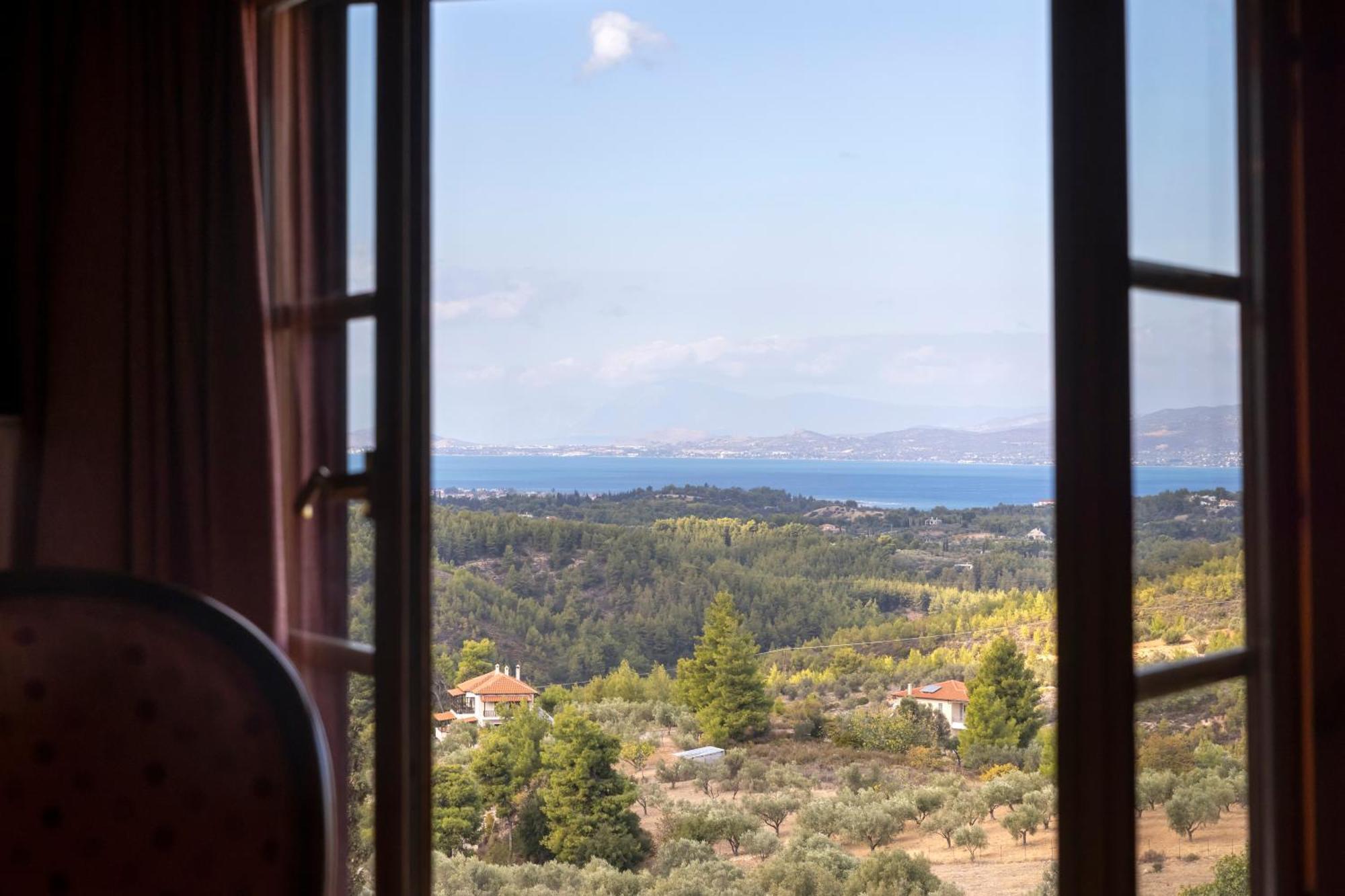Villa Marrone Splendid Seaview Markopoulon Oropou Exterior foto